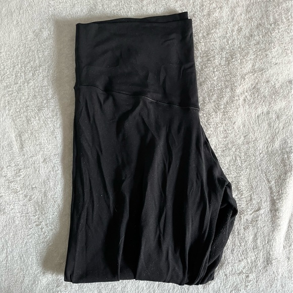 Offline by Aerie Real Me 7/8 High Rise Leggings Black Athletic Wear - Picture 2 of 4